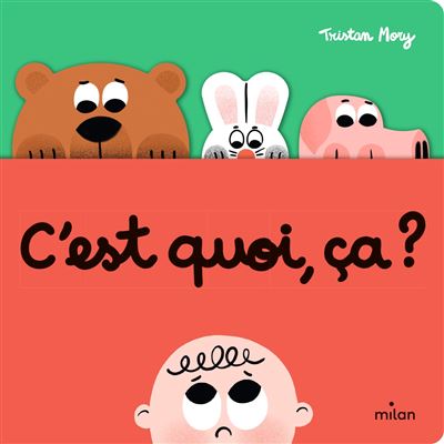 C'est quoi, ça ? - Tristan Mory - Milan Eds - cartonné - Album éveil dès la naissance