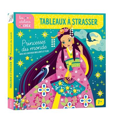 Tableaux à strasser - Princesses du monde
