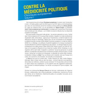 Contre la médiocrité politique