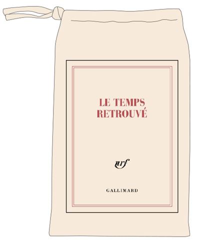 Pochette de carnet poche "Le temps retrouvé"