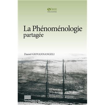 La phénoménologie partagée - 1