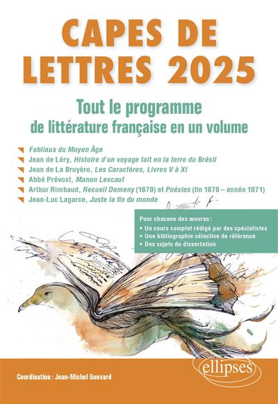 CAPES de Lettres 2025 - Tout le programme de littérature française en un volume - Collectif (2024)