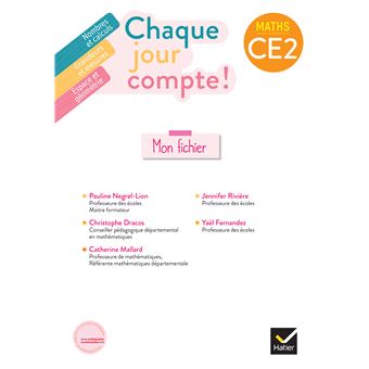 Chaque jour compte - Maths CE2 - Ed. 2025 - Fichier élève