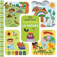 La nature - Mon grand livre d'apprentissage