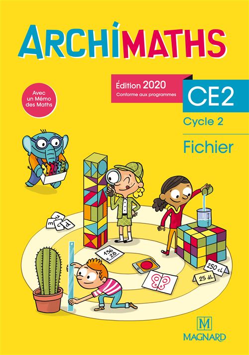 Archimaths CE2 (2020) - Fichier de l'élève + Mémo des maths