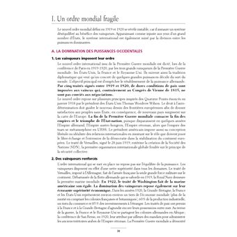 Les Grandes Mutations du monde - de 1913 à nos jours