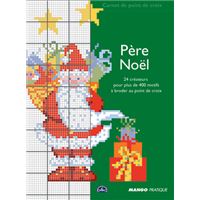 Fiche Point de Croix - Le père Noël et ses amis - Les petites croix de Lucie