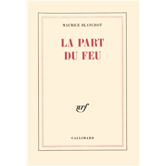 La Part du feu - 1