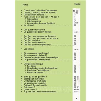 Des écrans et des équilibres