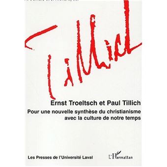 Ernst troeltsch et paul tillich - 1