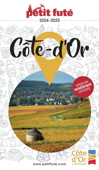 Guide Côte-d'Or 2024 Petit Futé - Dominique Auzias - broché