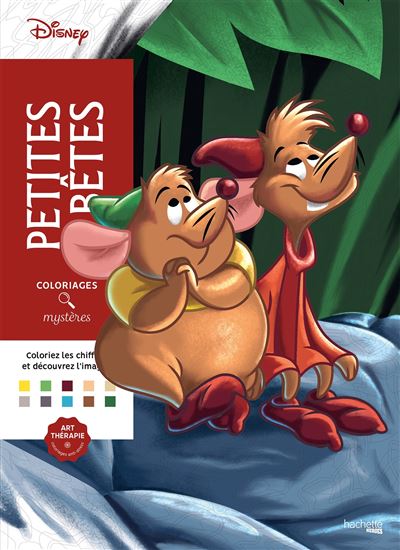 Coloriages mystères Disney - Petites bêtes - William Bal - broché