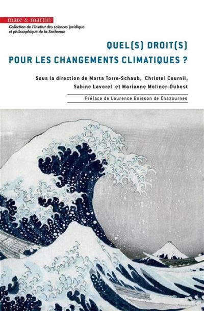 Quel(s) droit(s) pour les changements climatiques ? - Marta Torre-Schaub - broché