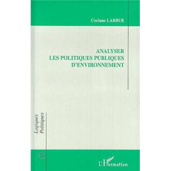 Analyser les politiques publiques d'environnement - 1