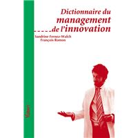 Dictionnaire du management de l'innovation