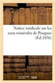 Notice médicale sur les eaux minérales de Pougues