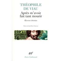 Après m'avoir fait tant mourir