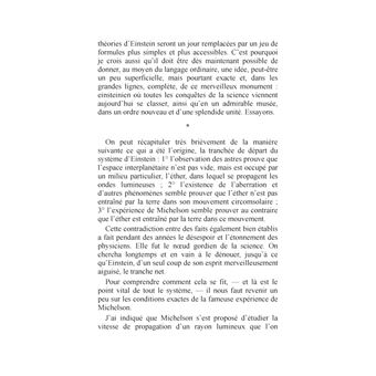 L'espace et le temps selon Einstein