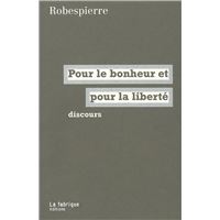 Pour le bonheur et pour la liberté