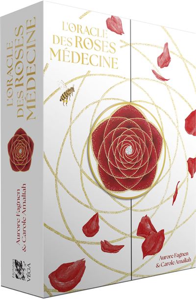 L'Oracle des Roses Médecine - Aurore Fagnen - Vega Eds - Boîte ou accessoire - Jeux livres objets - Vega Eds