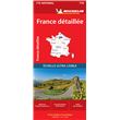Carte Nationale France détaillée - 1/800 000