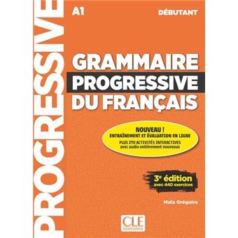 Grammaire progressive du français débutant 3è édition+CD - 1