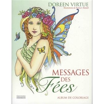 Messages des fées, album de coloriage - 1