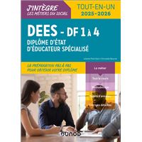 DEES - DF 1 à 4 - Diplôme d'État d'éducateur spécialisé