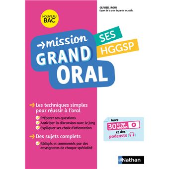 Mission Grand Oral - SES HGGSP - 1