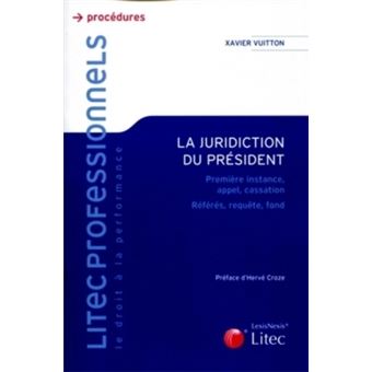 La juridiction du president - 1