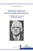 Essais et articles d’un catholique social