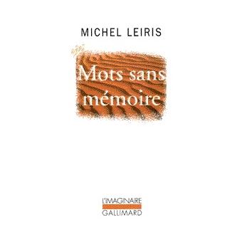 Mots sans mémoire - 1