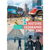 Histoire-Géographie EMC/1ère - Livre élève