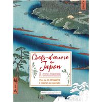 Estampes japonaises 30 chefs d'oeuvre à peindre - broché - Laurent