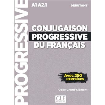 Conjugaison progressive débutant + CD audio NC - 1