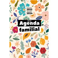  Mon Agenda Famille Organisée 2024: 9782036026438: Books