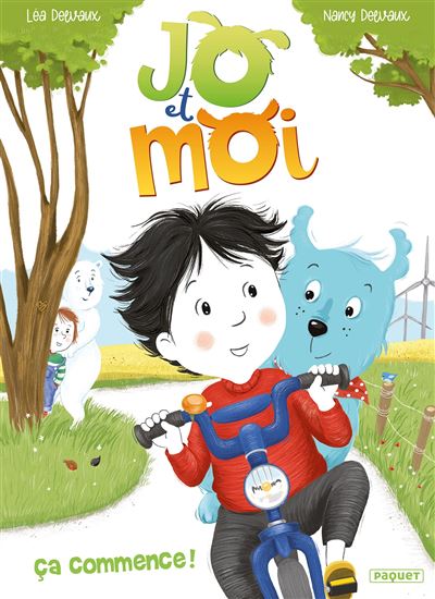 Jo et Moi - T1 - Ça commence ! - Nancy Delvaux - cartonné