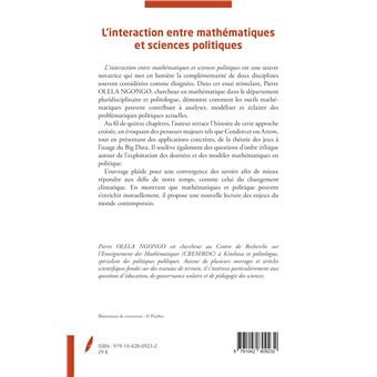 L’interaction entre mathématiques et sciences politiques