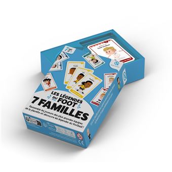 7 familles Légendes du foot - 1