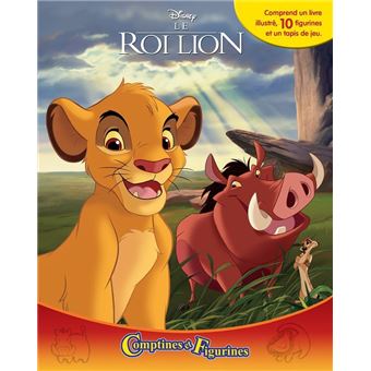 The Lion King - The Lion King, Coffret avec 10 figurines et 1 tapis de jeu - 1