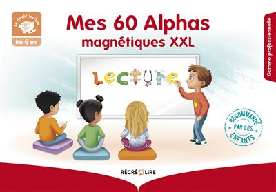 Mes 60 Alphas magnétiques XXL - Ella Coalman - Recrealire - broché - Scolaire / Universitaire