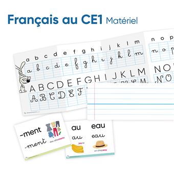 Fil Et Lulu - Avec 42 cartes : Français au ce1 avec fil et lulu matériel