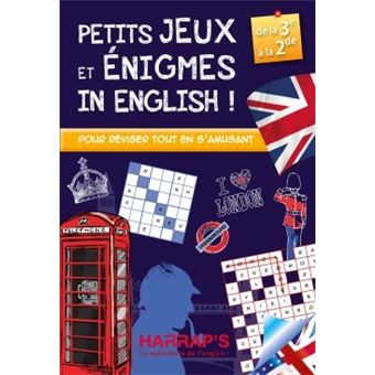 Harrap s Petits jeux et énigmes in english 3-2 - 1
