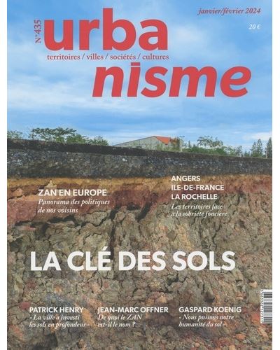 Urbanisme N°435 : La clé des sols  - janvier/février 2024