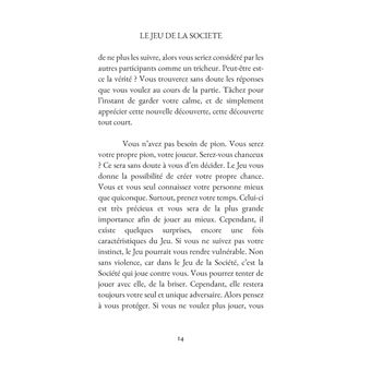 Le Jeu de la Société