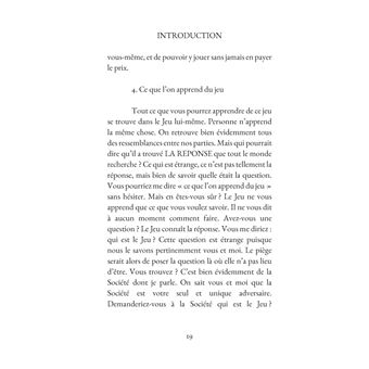 Le Jeu de la Société