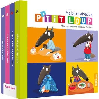 P'tit loup n'aime que les pâtes - Livre enfant 2 ans et +