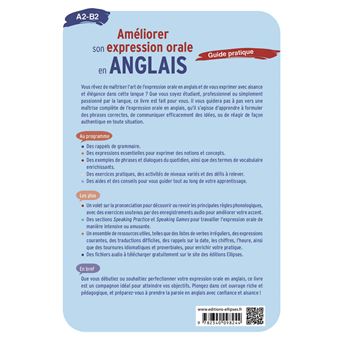 Améliorer son expression orale en anglais.