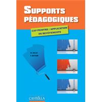 Supports pédagogiques CAP Peintre, Applicateur de revêtements (2010) - Référence