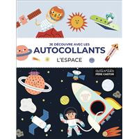 Je découvre avec les autocollants - L'espace